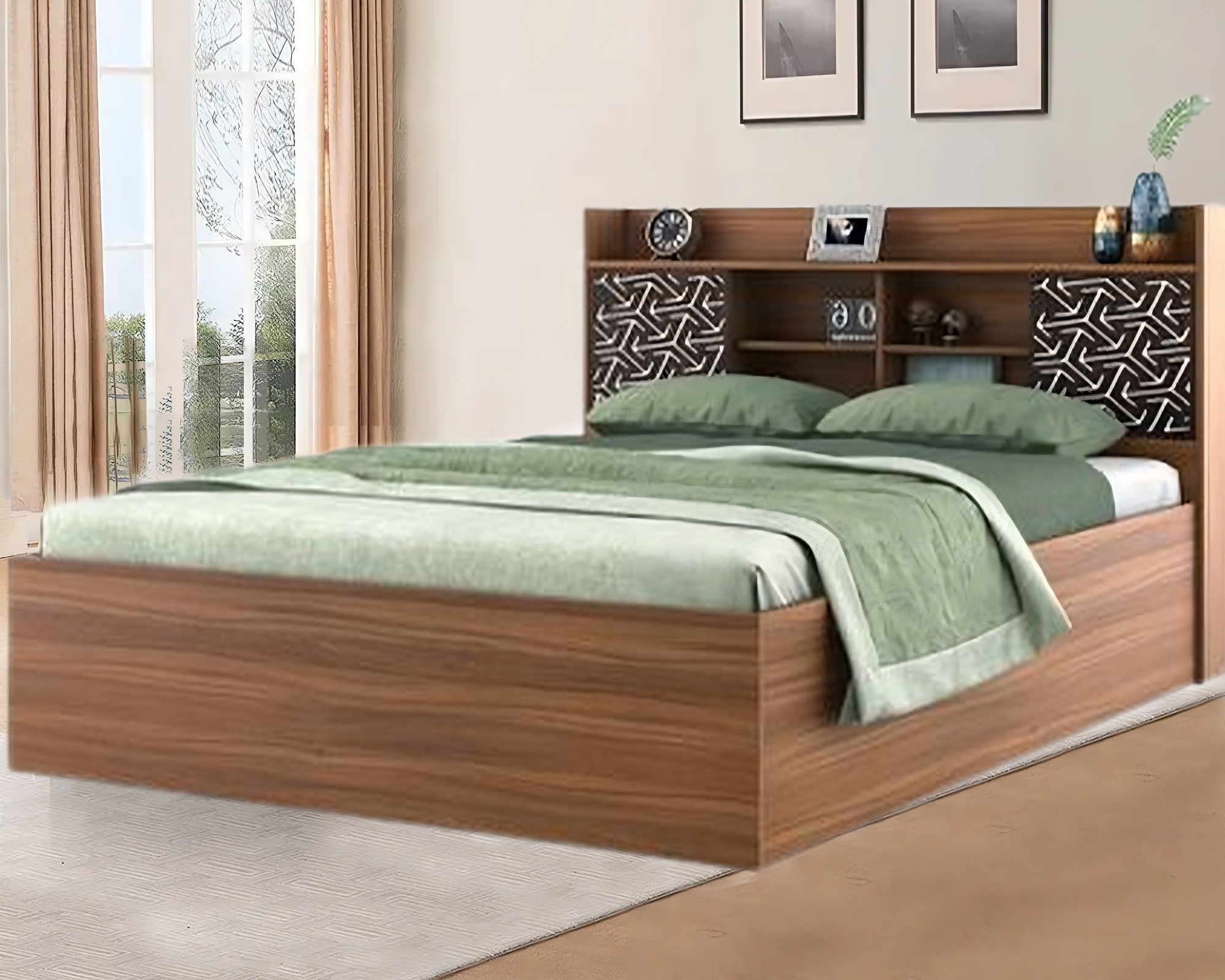 Winslet Engineered Wood Bed