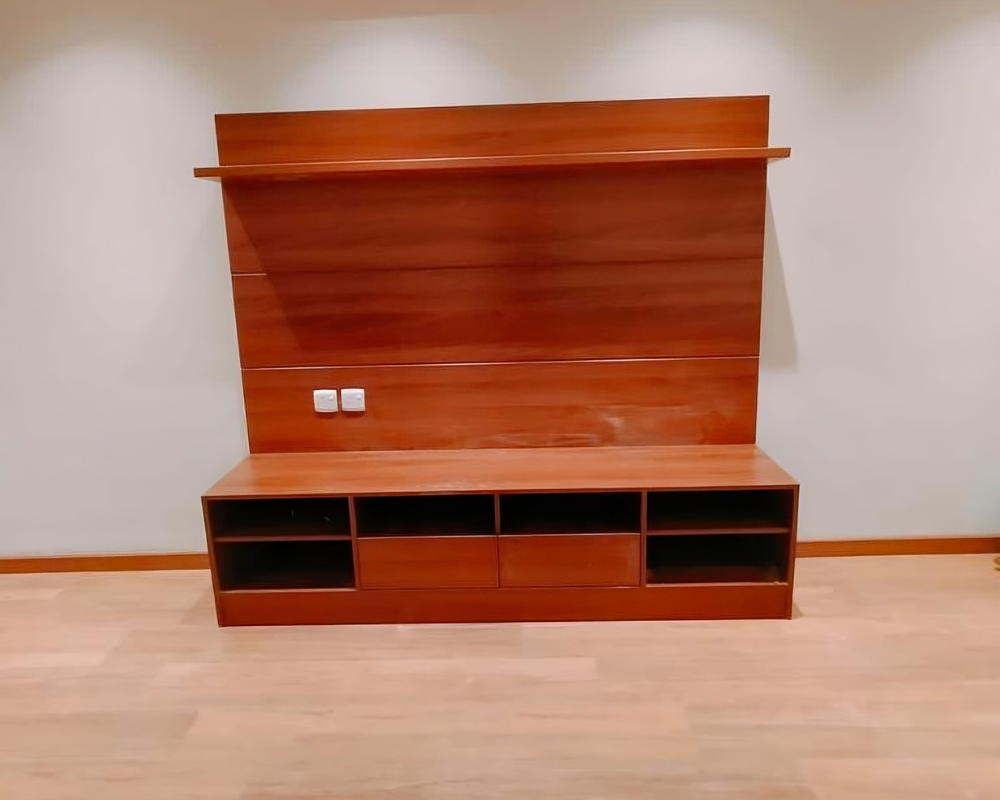 Wooden Free Unit LCD TV Cabinet